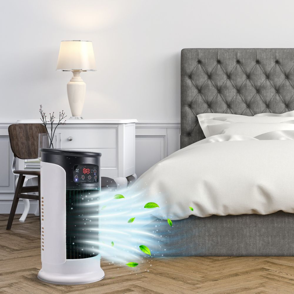 Portable Air Cooler Fan Personal Air Conditioner with Water Tank
